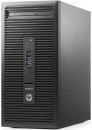 Системный блок HP EliteDesk 705 A8-8650 3.2GHz 4Gb 500Gb Radeon R7 DVD-RW Win7Pro Win10Pro клавиатура мышь черный M9B18EA4