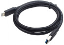 Кабель Type-C 1м Cablexpert CCP-USB3-AMCM-1M круглый черный2