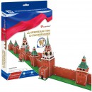Пазл 3D 106 элементов CubicFun Кремлевская стена со Спасской башней MC212H