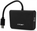 Концентратор USB 2.0 Crown CMCR-B13 1 х USB 2.0 черный3