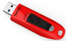 Флешка USB 32Gb SanDisk Ultra SDCZ48-032G-U46R красный2