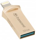 Флешка USB 32Gb Transcend Jetflash 500 TS32GJDG500G золотистый2
