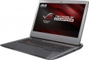 Ноутбук ASUS G752VT-GC077D 17.3" 1920x1080 Intel Core i7-6700HQ 1 Tb 128 Gb 8Gb nVidia GeForce GTX 970M 3072 Мб серебристый DOS 90NB09X1-M017102