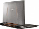 Ноутбук ASUS G752VT-GC077D 17.3" 1920x1080 Intel Core i7-6700HQ 1 Tb 128 Gb 8Gb nVidia GeForce GTX 970M 3072 Мб серебристый DOS 90NB09X1-M017109