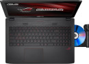 Ноутбук ASUS GL552VW-FI476T 15.6" 1920x1080 Intel Core i7-6700HQ 2 Tb 256 Gb 24Gb nVidia GeForce GTX 960M 4096 Мб черный Windows 10 Home 90NB09I3-M056304