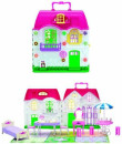 Игровой набор 1Toy Красотка дом для кукол 28 предметов Т565863