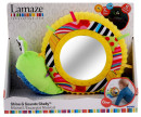 Мягкая игрушка улитка Tomy Lamaze Улитка Мишель с зеркальцем ТО27168 разноцветный текстиль пластик 830942