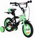 Велосипед двухколёсный Velolider LIDER SHARK 12" 12А-1287GN зеленый/черный2