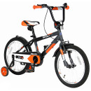 Велосипед двухколёсный Velolider LIDER PILOT 18" LP18HO MATT черный/оранжевый2