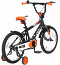 Велосипед двухколёсный Velolider LIDER PILOT 18" LP18HO MATT черный/оранжевый3