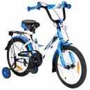 Велосипед двухколёсный Velolider LIDER ORION 16" VO16BS белый/синий
