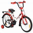 Велосипед двухколёсный Velolider LIDER ORION 18" VO18BK белый/красный2