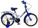 Велосипед двухколёсный Velolider LIDER ORION 18" VO18BS белый/синий