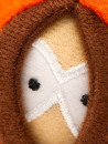 Мягкая игрушка 1toy Южный парк: Кенни с чипом 12 см оранжевый текстиль Т574874