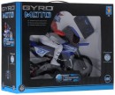 Мотоцикл на радиоуправлении 1TOY Gyro-Moto синий от 8 лет пластик Т544874
