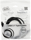 Кабель Type-C 1.5м Cablexpert CCP-USB3.1-CMCM-5 круглый черный3