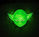 Пробивной 3D светильник StarWars (Звёздные Войны) Yoda (Йода) 500253