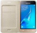 Чехол Samsung EF-WJ120PFEGRUдля Galaxy J1 (2016) EF-WJ120P флип-кейс золотистый