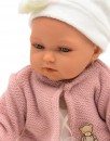 Кукла-младенец Munecas Antonio Juan Ману в розовом 29 см смеющаяся говорящая 1775P3