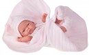 Кукла-младенец Munecas Antonio Juan Карла в розовом одеяле 26 см 4067P