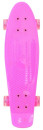 Скейтборд Pennyboard Classic 26" 67х18 YWHJ-28 пластик со светящимися колесами цвет розовый 1463152
