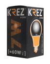 Лампа светодиодная шар KREZ E27 7W 2700K 4GM-WH125-012