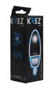 Лампа светодиодная свеча KREZ E14 5W 2700K 4CM-WH224-022