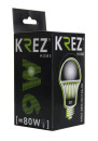 Лампа светодиодная груша KREZ E27 9W 2700K 4BM-WH126-022
