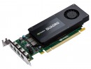 Дубль Видеокарта PNY Quadro K1200 NVIDIA Quadro K1200 (VCQK1200DP-PB) PCI-E 4096Mb GDDR5 128 Bit Retail2