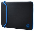 Чехол для ноутбука 11.6" HP V5C21AA черный голубой