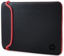 Сумка для ноутбука 11.6" HP Chroma Sleeve черный красный V5C20AA