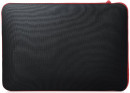 Сумка для ноутбука 15.6" HP Chroma Sleeve черный красный V5C30AA4