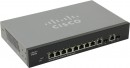 Коммутатор Cisco SF302-08PP-K9-EU 8 портов 10/100Mbps PoE+2