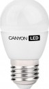 Лампа светодиодная шар Canyon E27 6W 4000K PE27FR6W230VN