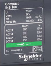 Выключатель-разьединитель  Schneider Electric  INTERPACT INS160 3П 289124