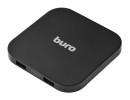 Беспроводное зарядное устройство BURO Q8 1A microUSB 2 х USB черный2