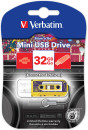 Флешка USB 32Gb Verbatim Mini Cassette Edition 49393 USB желтый2
