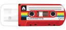Флешка USB 32Gb Verbatim Mini Cassette Edition 49392 USB красный