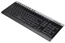 Клавиатура проводная Oklick 380M USB черный серый2