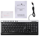 Клавиатура проводная Oklick 380M USB черный серый6