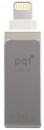 Флешка USB 128Gb PQI iConnect mini 6I04-128GR1001 серый