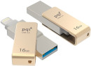 Флешка USB 16Gb PQI iConnect mini золотистый 6I04-016GR2001