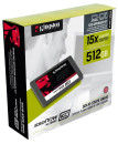 Твердотельный накопитель SSD 2.5" 512 Gb Kingston KC400 SKC400S3B7A/512G Read 550Mb/s Write 530Mb/s MLC4