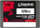 Твердотельный накопитель SSD 2.5" 128 Gb Kingston SSDNow KC400 SKC400S3B7A/128G Read 550Mb/s Write 450Mb/s MLC3