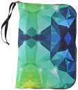 Чехол-портмоне Y-SCOO для самоката 125 - Diamond Emerald разноцветный складной2