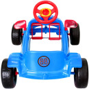 Машина педальная RT Herbi с музыкальным рулем синяя ОР09-9014