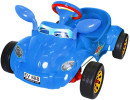 Машина педальная RT Молния с музыкальным рулем синяя ОР09-903