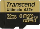 Карта памяти Micro SDHC 32Gb Class 10 Transcend TS32GUSDU3 633x3