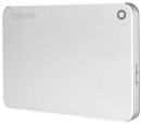Внешний жесткий диск 2.5" USB 3.0 3Tb Toshiba Canvio Premium серебристый HDTW130ECMCA3