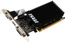 Видеокарта MSI GeForce GT 710 GeForce GT710 1GD3H LP PCI-E 1024Mb GDDR3 64 Bit Retail5